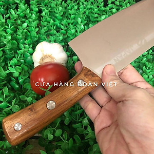 Dao Thái thịt cá C.Lượng Nhật Bản ASAKH - Dao dày dặn, nặng tay, cán gỗ chắc chắn. Chuyên phục vụ Sp Gia dụng, Khuôn làm