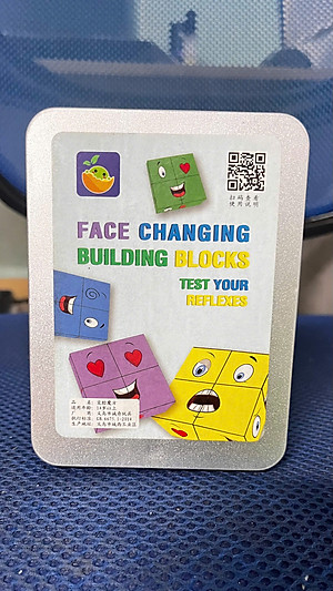 Đồ Chơi Khối Rubik Thay Đổi Khuôn Mặt,Trò Chơi Khéo Léo Sắp Xếp Biểu Cảm Khuôn Mặt Cho Trẻ Em Trò Chơi Gia Đình Giúp Bé Cai Điện Thoại - Hàng Chính Hãng