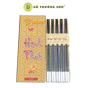 Đũa Gỗ Mun Ghép Nhôm  - Đồ Gỗ Thủ Công Mỹ Nghệ Cao Cấp Thương Hiệu Trường Sơn