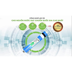 Màng RO Nano Geyser, Lõi lọc nước số 4 máy RO - Hàng Chính Hãng