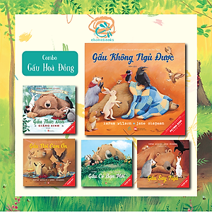 Bộ Sách Tranh Song Ngữ Gấu Hòa Đồng