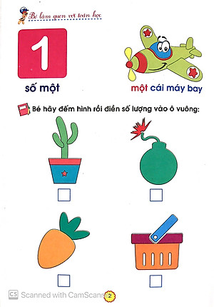 Chuẩn Bị Cho Bé Vào Lớp 1 - Bé Làm Quen Với Toán Học (Quyển 3) (Tái Bản 2020)