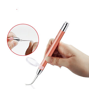 Dụng Cụ Lấy Ráy Tai Chuyên Nghiệp, Ngoáy Tai Có Đèn Cho Bé - HBH