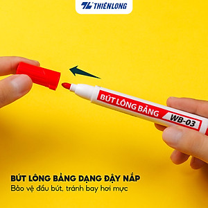 Hộp 10 Bút Lông Bảng Thiên Long WB-03