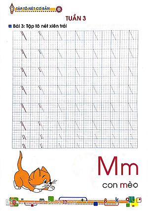 Sách Tập Tô Nét Cơ Bản (Dành Cho Bé Chuẩn Bị Vào Lớp Một)