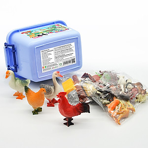 Đồ Chơi Con Vật Duka: Loài Vật Quanh Em (40 Chi Tiết) DK81170