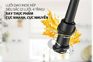 Máy Xay Sinh Tố Đa Năng Sunhouse SHD5340B (500W) - Hàng chính hãng