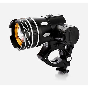 Đèn Pha Cho Xe Đạp Siêu Sáng Chống Nước Sạc Điện USB (Kèm Chân Đế) Và Đèn Sau Hậu Cảnh Báo (Màu Xanh) Xe Đạp Gắn Đuôi Mai Lee