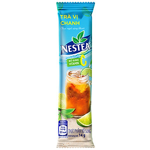 Trà NESTEA vị Chanh (Hộp 18 gói x 14g)