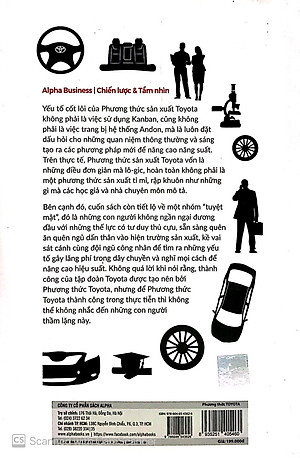 Sách Phương Thức Toyota : Câu Chuyện Về Đội Nhóm Tuyệt Mật Đã Làm Nên Thành Công Của Toyota