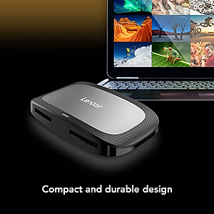 Đầu đọc thẻ Lexar Professional CFexpress Type A / SD USB 3.2 Gen 2 LRW530U-RNBNG, Tốc độ truyền USB 10Gbps - HÀNG CHÍNH HÃNG