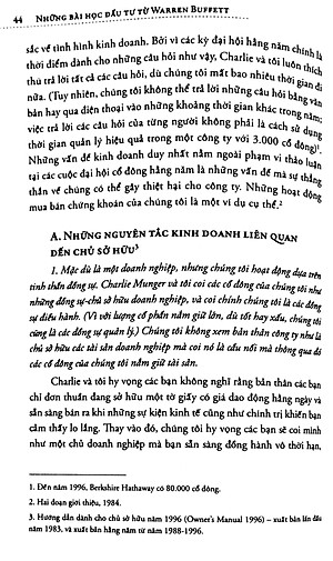 Sách Những Bài Học Đầu Tư Từ Warren Buffett