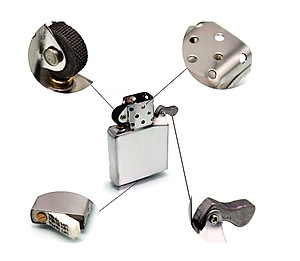 Hộp Quẹt Zippo Trơn Bóng Cổ Điển Đẹp Mắt, Bật Lửa Zippo Trơn USA Đẹp Độc Lạ Thiết Kế Nhỏ Gọn