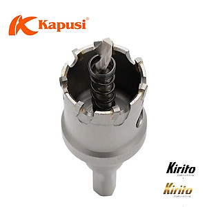 Bộ 6 mũi khoét sắt, Inox Kapusi Nhật Bản bao gồm 16 -18 - 20 - 22 - 25 - 30 K-3692