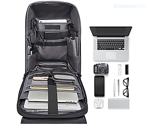 Balo nam thời trang tích hợp chống trộm chống nước cao cấp phong cách châu âu