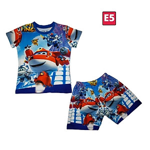 Đồ bộ đội bay siêu đẳng bé trai từ 10-43kg- Vải thun lạnh- From thoải mái -Kiến Lửa