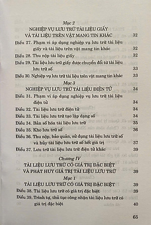 Luật Lưu Trữ Năm 2024