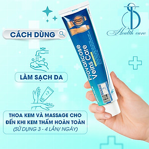 1 Tuýp Provaricose veins care - Hỗ trợ cải thiện giãn tĩnh mạch, viêm khớp cấp và mãn tính, vết bầm do tác động cơ học - Earthlyglow (65gram)