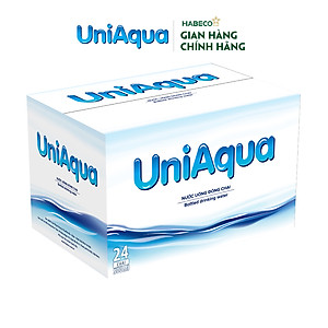 Nước uống đóng chai UniAqua - Thùng 24 chai 500ml