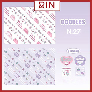 Giấy bọc sách vở / Giấy gói quà / giấy bao tập / giấy bao vở học sinh, sinh viên size A4, B5, A5 cao cấp – 24 cuốn