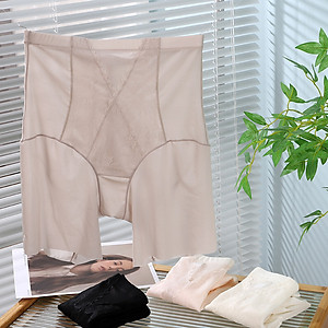 Quần  bó eo mặc trong  đầm váy ,su lạnh  băng gợi cảm liền mạch cho nữ cạp cao , nịt  bụng ,nâng  hông , thoáng khí co giãn