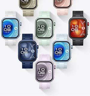 Dây đeo Silicone Ocean cho Huawei Watch Fit 3 / Huawei Watch Fit 4 / Huawei Watch Fit 4 Pro - Hàng Chính Hãng