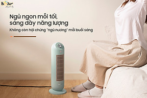 Máy Sưởi Ấm Gốm Bear DNQ-C20B1 Không Làm Khô Da Công Suất 2000W - Hàng Chính Hãng
