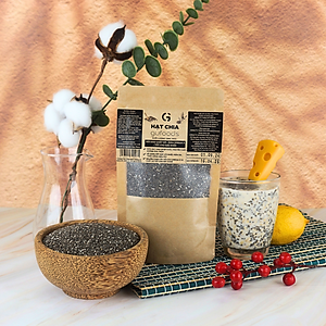 Hạt chia GUfoods - Giàu chất xơ và Omega-3, Tốt cho hệ tiêu hoá, Lành mạnh, Healthy, Eat clean