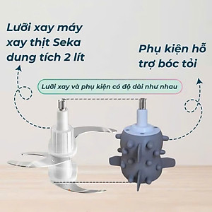 Dụng Cụ Làm Ruốc, Bóc Tỏi Đa Năng Silicon – Phụ Kiện Hỗ Trợ Máy Xay Thịt, Làm Chà Bông Loại 2L 3L - HÀNG CHÍNH HÃNG MINIIN