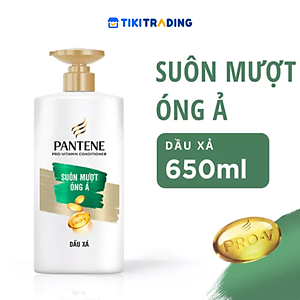 Dầu Xả Pantene Suôn Mượt Óng Ả Chai 650ml