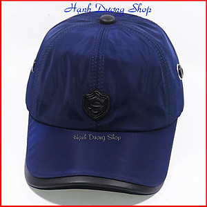 Nón kết chữ S dành cho nam và nữ, chất liệu vải dù trơn bóng, gắn sò to 2 bên hông nón - Hạnh Dương