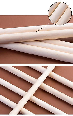 Gậy Arnis tập võ - Gậy thi đấu - Gỗ Bạch Lạp - Độ dài 70cm