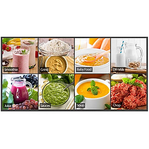 Máy làm sữa hạt đa năng 9 in1 HÀNG CHÍNH HÃNG EISBAR EB-1858 Công suất 1800W, 1,75L