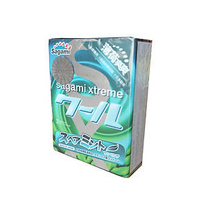 Bcs Mỏng Sagami + Bao Cao Su Siêu Gai Râu Hộp 6 Chiếc