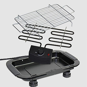 Bếp Nướng Điện Công Nghệ Nướng Hàn Quốc Không Khói Công Suất 2000w - Hàng Chính Hãng