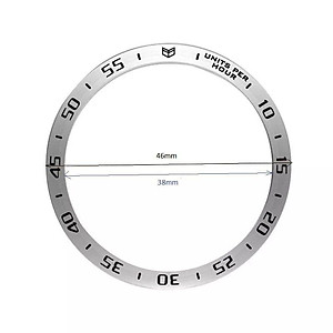 Khung viền bezel (benzen) + kính cường lực 2D cho Huawei GT2 46mm