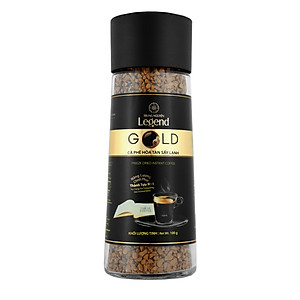 Cà Phê Hòa Tan Sấy Lạnh Trung Nguyên Legend Gold - Hũ 100gr