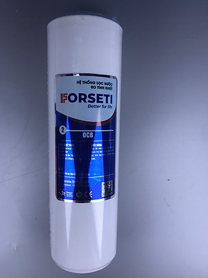 Bộ 3 lõi lọc thô Forseti lõi số 1 - 2 - 3 lọc sạch tạp chất có kích thước từ 1 micron, bảo vệ màng RO - Hàng chính hãng
