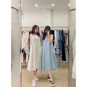 Đầm đũi khoét nách - váy ba lỗ nhiều màu