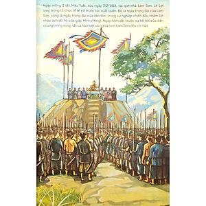 Sách Lịch sử Việt Nam bằng tranh - Lam Sơn dấy nghĩa (bản màu)