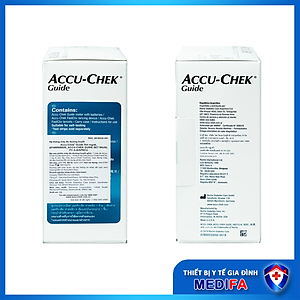 [TRỌN BỘ] Máy Đo Đường Huyết Accu-Chek Guide - Hàng Chính Hãng Kèm 25 Que Thử Và Trụ 6 Kim Chích Máu
