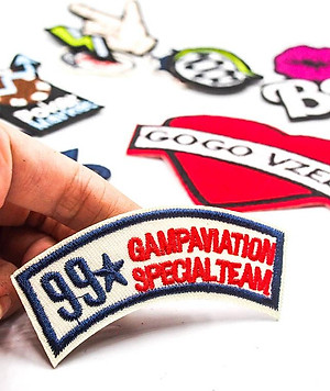 Set 13 Patch vải sticker ủi - Streetstyle 1