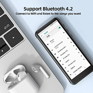 (Hỗ Trợ Tiếng Việt) Máy Nghe Nhạc Android 8.1 MP4 Màn Hình Cảm Ứng 4.0 Inch Bluetooth WiFi Ruizu Z80 - Hàng Nhập Khẩu