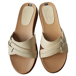 Dép Nữ Da Bò Thật BIGGBEN Cao Cấp DNQN59