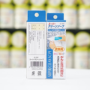 Thanh xà phòng giặt cổ áo, ống tay áo 100g - nội địa Nhật Bản