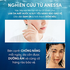 Kem chống nắng dạng gel dưỡng ẩm bảo vệ hoàn hảo Anessa Perfect UV Sunscreen Skincare Gel SPF50+ PA++++ 90g