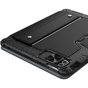 Bao Da Kèm Bàn Phím cho iPad Air 10.9 2020 / Air 4 / Air 5 / iPad Pro11 2020/2021 Nillkin Bumper Combo Case Keyboard (Có khe cắm bút Apple Pencil) - Hàng Chính Hãng