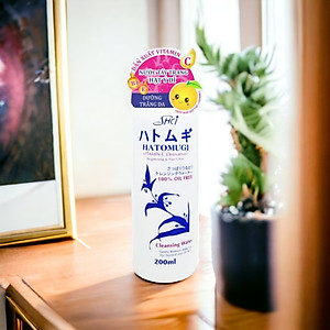 Nước Tẩy Trang Dưỡng Trắng Da SHCI Hatomugi Cleasing (200 mL)