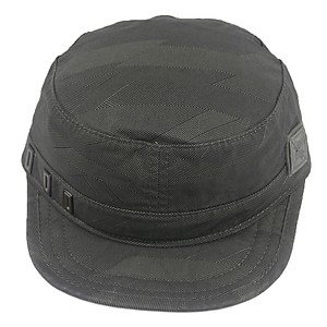 Nón kết trẻ em đầu bằng đuôi thun sọc rằn ri phong cách bụi cá tính logo chữ Z độc đáo, dành cho các bé từ 2 đến 5 tuổi - Sọc chéo xanh