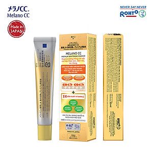 Tinh chất vitamin C dưỡng trắng, mờ thâm cao cấp Melano CC Premium Whitening Essence 20ml